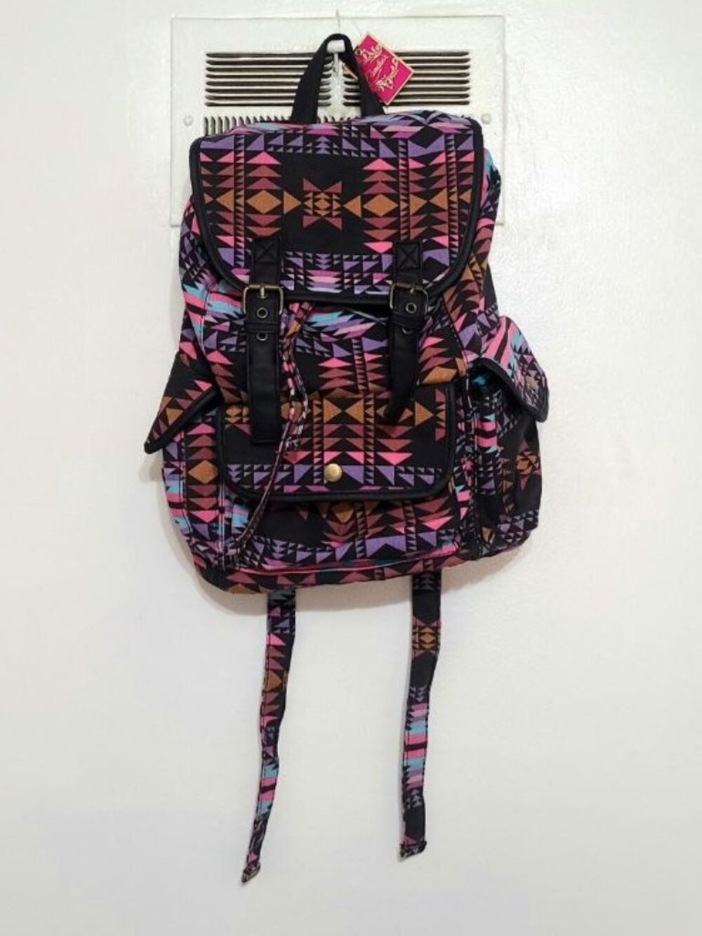 Candie’s Tribal Print Backpack
